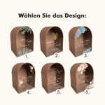 Kartenbox Hochzeit - Halbkreis – Bild 3