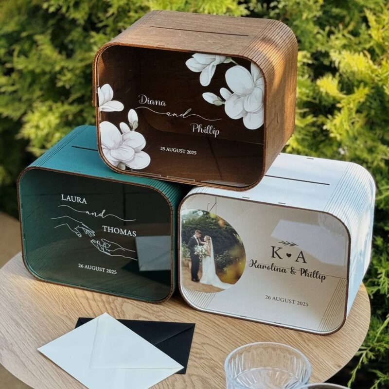 Kartenbox Hochzeit - Rechteckige – Bild 2