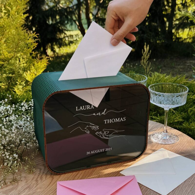 Kartenbox Hochzeit - Rechteckige – Bild 5