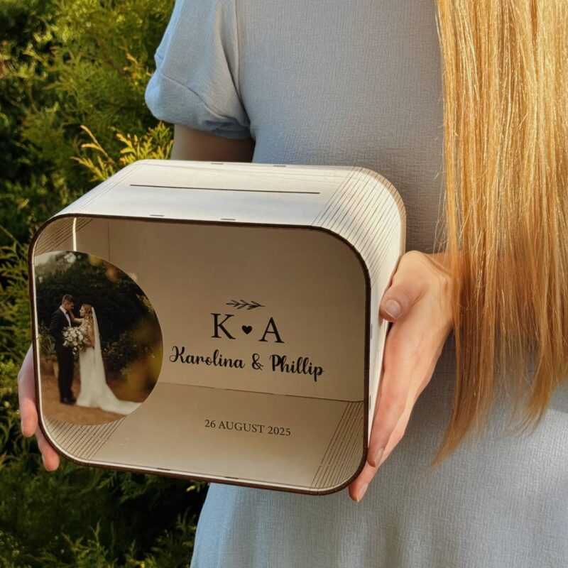 Kartenbox Hochzeit - Rechteckige – Bild 6