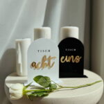 Hochzeit Tischnummer mit 3D Schrift – Bild 2