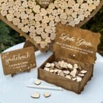Gästebuch Hochzeit Alternative - Herz – Bild 2