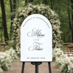 Willkommensschild Hochzeit aus Acryl №11 – Bild 5