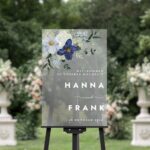 Willkommensschild Hochzeit aus Acryl №4