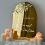 Willkommensschild Hochzeit aus Acryl №6