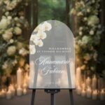 Willkommensschild Hochzeit aus Acryl №7 – Bild 5