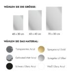 Willkommensschild Hochzeit aus Acryl №4 – Bild 3