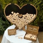 Gästebuch Hochzeit Alternative - Schwarzes Herz