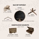 Gästebuch Hochzeit Alternative - Schwarzer Baum – Bild 3