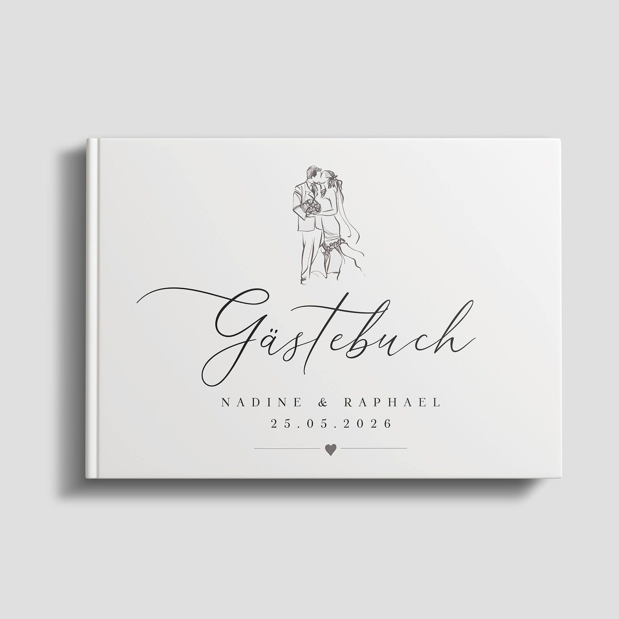 gastebuch rechteckig 12 Gästebuch Hochzeit - №112 – Bild 1